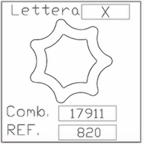 OEM Replacement Wheel Lock Key Fits Audi 820 (X) European Made NEW