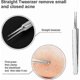 thumbnail image 5 of Blackhead Remover Kit - Blackhead Tweezers Removal Tool 3 pcs Comedone Pimple Extractor Tool, Acne Blemish Kit for Blackhead, pimple Tool, Curved Bla, 5 of 5