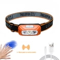 thumbnail image 2 of Sentmoon Super Bright Light Sensor Mini LED Headlight, Motion Sensor Headlight, Adjustable Angle, USB Rechargeable Headlight Flashlight For Running, Camping Deals of the Day Clearance Prime, 2 of 7
