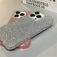 thumbnail image 4 of Glitter Bling Gradient Hard PC Thicken Case For iPhone 11 12 13 14 15 16 Pro Max Mini 7 8 Plus X XR XS Shockproof Bumper Cover Gold For iPhone 14 Plus, 4 of 6