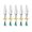 Silver 5g, variant on Necvior Worm Fly Lures Fly Metal Fly Fishing Baits Fishing Tackle