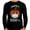 Black, variant on Happy Halloween Shirt 2020 Quarantine Pumpkin Jack O Lantern Long Sleeve T-Shirt XX-Large Black