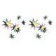 thumbnail image 4 of Advancent 1 Juego de decoraciones de estrellas para el hogar, decoración colgante hermosa interesante, suministro de fiesta, accesorios de decoración Vistoso 2piezas Advancent CBP336503, 4 of 6