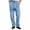 Sky Blue, variant on MXALUOB Men's Dress Pants Pleated Front Straight Leg Textured Pant Classic Fit Casual Button Trousers with Pocket for Business