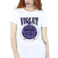 thumbnail image 3 of Willy Wonka T-Shirt Boyfriend en Coton pour Femmes Violet Turning Violet, 3 of 4