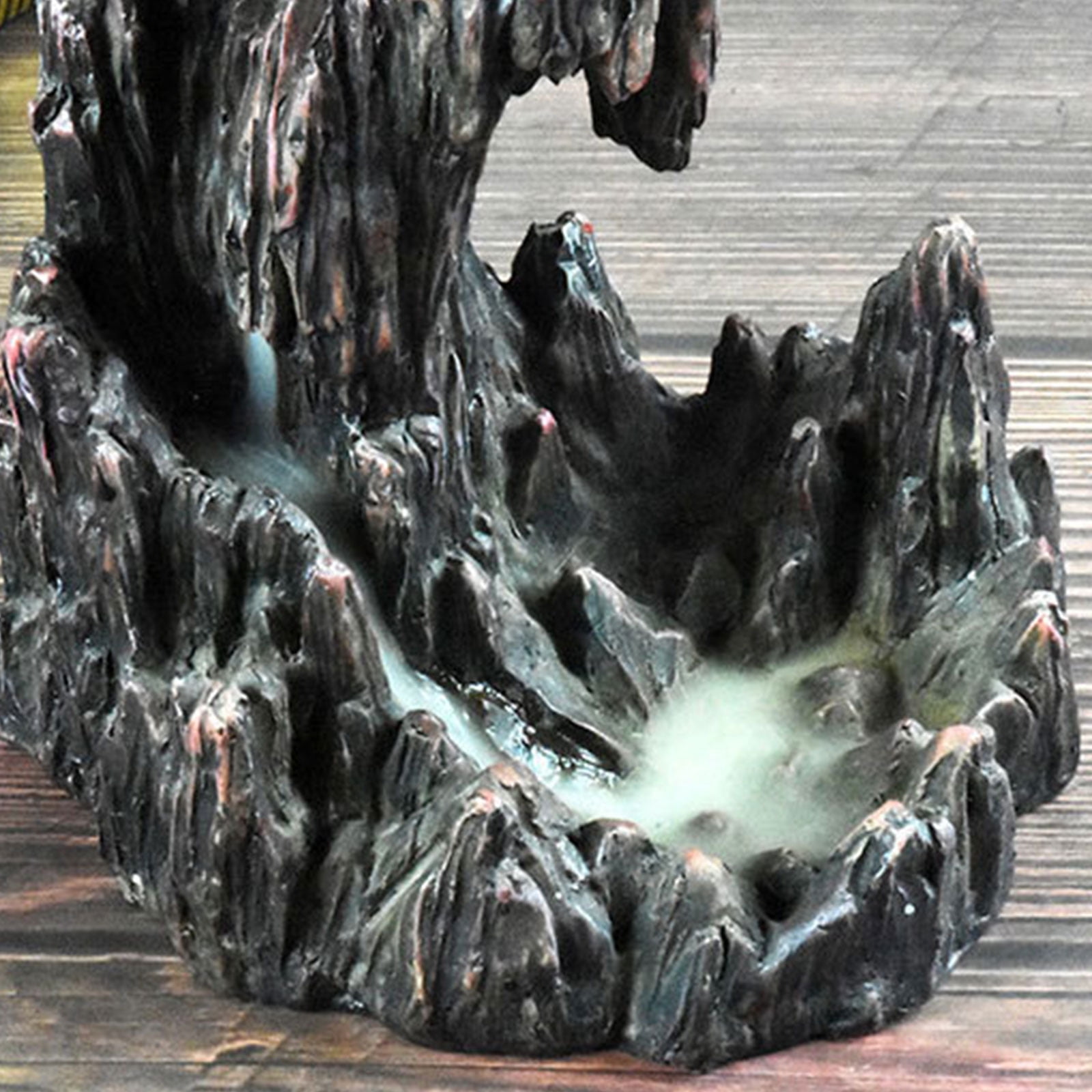 Mountain Backflow Incense for Burner Resin Censer Incense Cone Holder Desktop De