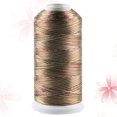 thumbnail image 2 of EeaseCA 3 Strand Thread Sewing Thread Macrame Cord Tassel Making Material Jewelry Making Cord Ice Silk Thread (Golden), 2 of 8