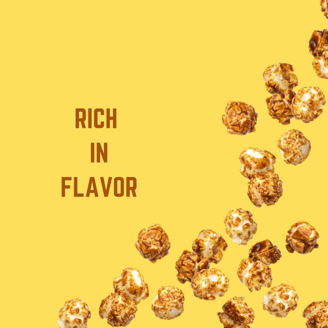 Jd's Snack Factory Chocolate Caramel Popcorn – Chocolate Drizzled Caramel Popcorn, 120 oz