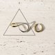 thumbnail image 1 of Anillo de metal con diseño de nicho japonés, forma de madre e hijo, anillo femenino de moda que combina con todo, anillo de doble uso, 1 of 6