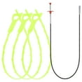 thumbnail image 1 of Unique Bargains Outil de Débouchage de Drain 0,9m Déboucheur en Acier Inoxydable & 3 Pcs Déboucheur PP Vert, 1 of 4