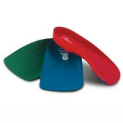 Vasyli Custom 3/4th Length Insoles, Blue Medium