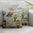 thumbnail image 3 of Orinice Birds Wire Message Bubble Graphic Decorative Throw Pillow Cover 20x20in, 3 of 5