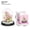 P1286 Subtle and understated gardenia flower, variant on HZLKADAQ Eternal Flower Building Blocks with Display Dome - DIY Artificial Flower Bouquet Set, Forever Blooming Floral Model, Ideal Gift for Valentine's Day,Mother's Day,Birthday