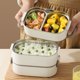 thumbnail image 4 of 1/2 /3layer Stainless Steel Lunch Box Bento Box Food Containers Portable Divided Insulated Lunch Box Kitchen Lunch Containers, 4 of 11