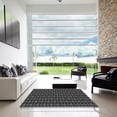 thumbnail image 7 of Ahgly Company Machine Washable Indoor Rectangle Transitional Charcoal Black Area Rugs, 8' x 10', 7 of 7