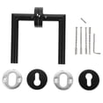 thumbnail image 3 of AURARMLET Bedroom Door Lock Set 1Set Black Silent Operation for Adults, 3 of 8