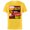 Yellow, variant on Disney and Pixar’s Cars Bro of the Birthday Champ Party - Short Sleeve Cotton T-Shirt for Adults - Customized-Black