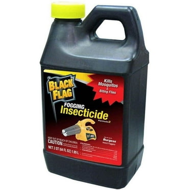64 oz. fogging insecticide black flag mosquito fogger outdoor fly killer pest