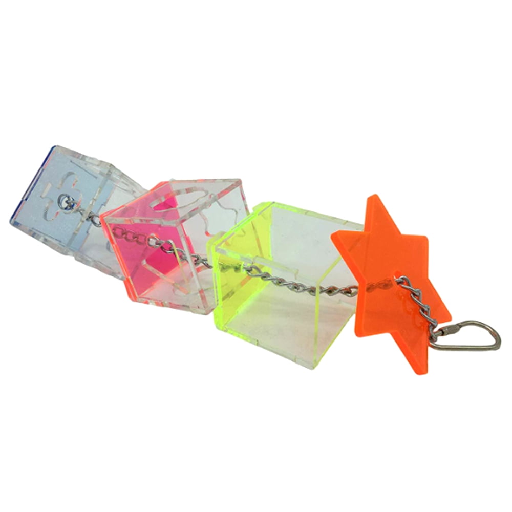 Download 3 Layer Parrot Hanging Chewing Feeding Toy Bird Feeding ...