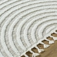 thumbnail image 6 of Hauteloom Cassie Living Room, Bedroom Area Rug - Contemporary - High Pile - Cream, Peach - 3'11" x 5'7", 6 of 6
