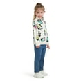 thumbnail image 2 of Minnie Mouse Toddler Girls Quarter Zip Top, Sizes 12 Months - 5T, 2 of 5