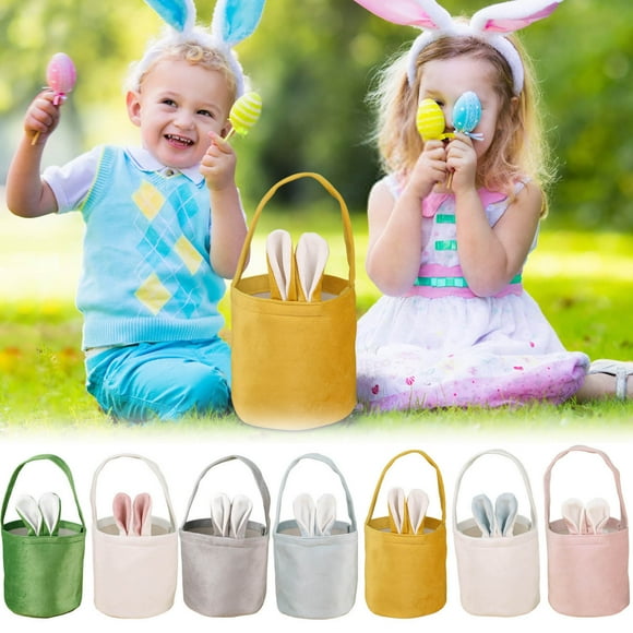 Xuewenshw Custom Embroidered English Name Easter Handmade Cute Corduroy Hand Refer To The Picture To Choose The Font Style And Color Fabric Storage Organizer