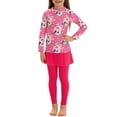 thumbnail image 3 of Tawop Girls Swimsuits 2 Pieces Tankini Sets Swim Suits Modest Coverage Sun Protection, 3 of 5