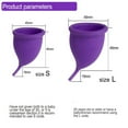 thumbnail image 4 of Reusable Menstrual Cup,Tampon and Pad Alternative,Soft and Flexible,Best Vaginal Period Cup for Heavy Flow and Beginners., 4 of 5