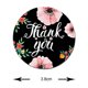thumbnail image 2 of 2 rollos de pegatinas de agradecimiento, 8 diseños florales para tarjetas de felicitación, etiquetas para ramos de flores, bolsas de regalo, 2 of 5