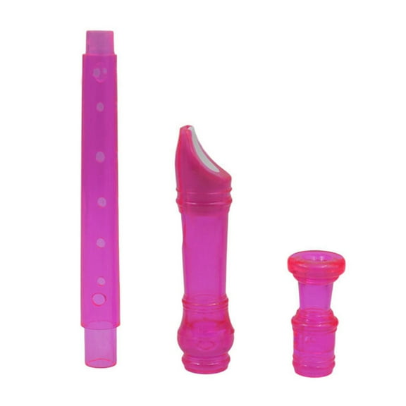 FRCOLOR Purple ABS Soprano Recorder Instrument for Music Playing 8 Holes Design Perfect for Beginners