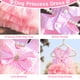 thumbnail image 3 of Apuakthei Vestido lindo de malla para perro con correa a rayas para mascotas de 3 piezas, 3 of 6