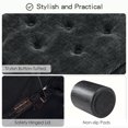 thumbnail image 4 of Furniliving 46.5" Chenille Storage Bench, Button-Tufted Upholstered Ottoman with Hidden Storage, End of Bed Bench for Bedroom Entryway Living Room, Black, 4 of 12