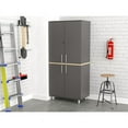 thumbnail image 3 of Inval Kratos 5-Shelf Heavy-Duty Garage Cabinet Wood Composite, Dark Gray, 3 of 9