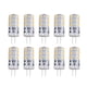 thumbnail image 2 of 10 bombillas LED G4 de 12 V, 3,5 W, 24 SMD 2835, 3000 K, de bajo consumo (blanco cálido), 2 of 5