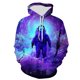 thumbnail image 3 of Sudadera con capucha con estampado de astronauta, universo, espacio, galaxia, para hombres y niños, sudaderas de manga larga, chaqueta genial de gran tamaño para hombre, 3 of 5