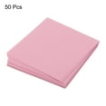 thumbnail image 3 of Uxcell Origami Paper Double Sided Sheet for Art Craft Project Beginner 50 Sheets Pink 2x2 inch, 3 of 5