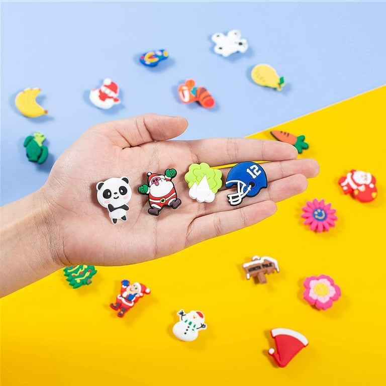 30pcs Pack Stitch Cartoon Charms PVC Different Kawaii Shoe Charms for Decoration Accessories Wristband Party Favor