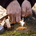 thumbnail image 5 of Magnesium Flint Fire Starter Block with Striker, Camping Fire Starter for Hiking and Outdoor Use, TIKA, 5 of 8