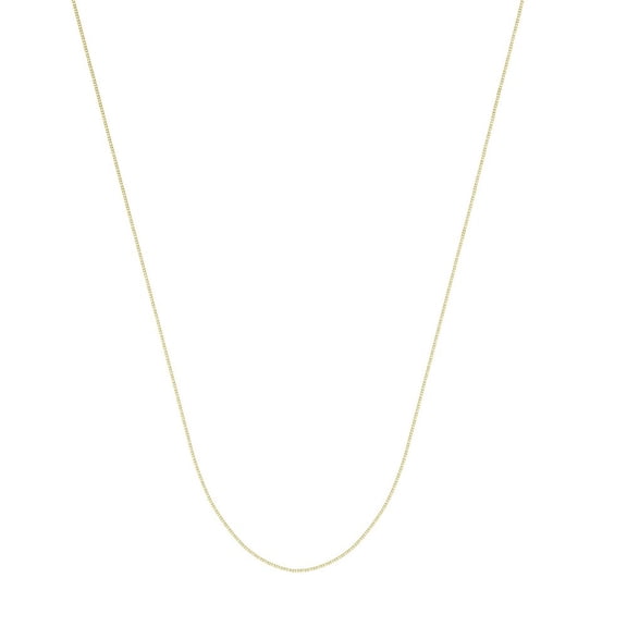 14k Yellow Gold 0.66mm Box Chain Necklace Lobster Lock Closure - 1.8 Grams - 18 Inch