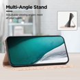 thumbnail image 4 of compatible Samsung Galaxy A53 5G Case, PU Leather Flip Cover Magnetic Closure Wallet Card Slots Stand Case Lattice Design Cheap and fine, 4 of 5