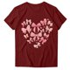 thumbnail image 4 of Blusas de Manga Corta para las Mujeres Divertida Impresión Cuello Redondo Camiseta Vintage, Blusas de Primavera para las Mujeres, 4 of 9