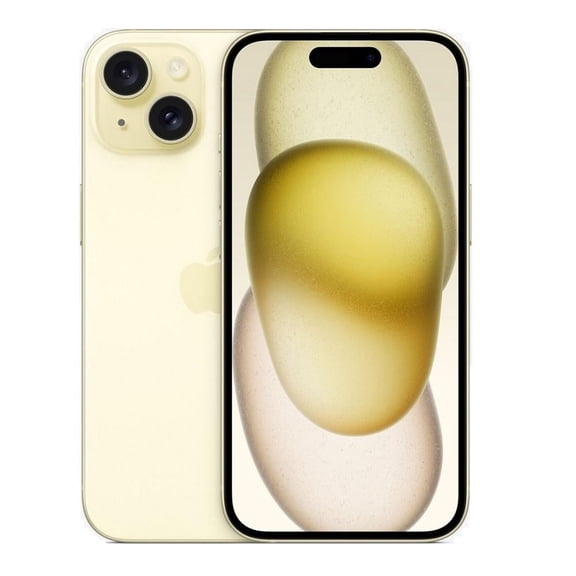 iPhone 15 Apple 128GB eSIM Amarillo Reacondicionado