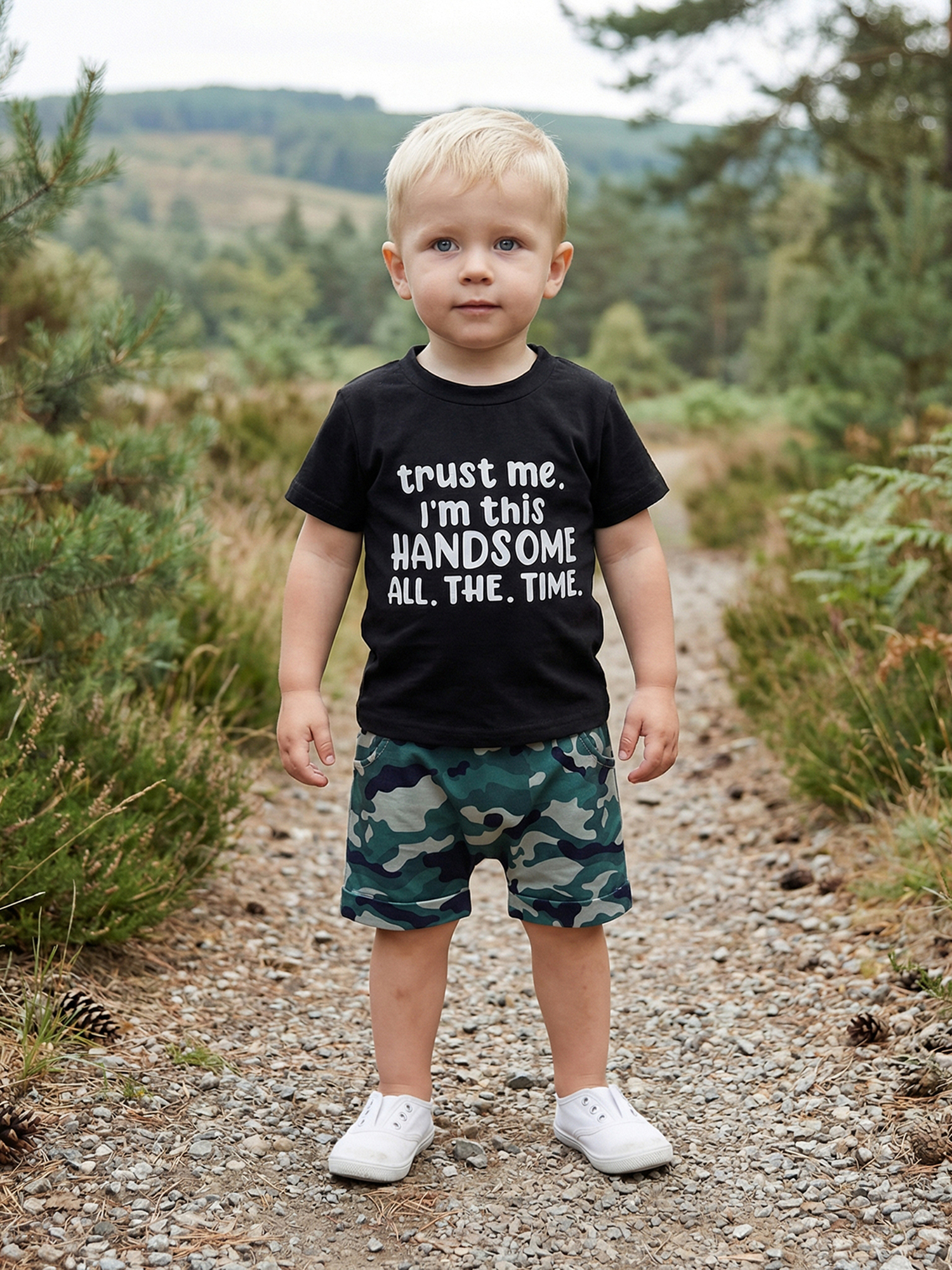 Loicainy Toddler Boy Summer Outfit Set, 2-Piece photo 5