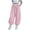 Z93 Pink, variant on Mifsaly Girls Baggy Jogger Pants Quick-Dry Drawstring High Waisted Track Pants Kids Casual Lightweight Hip Hop Activewear Trousers with Pockets