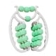 thumbnail image 2 of Rodillo de masaje de piernas circular de 360 ​​grados para entrenamiento, yoga y gimnasio. Verde, 2 of 8