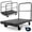 Parallel Bar Type, variant on VEVOR Panel Dolly, 1000 lbs Load Capacity, Drywall Mover with 10 Inch Rubber Wheels Fits Different Terrain, Adjustable Clamp Panel Cart for Steel Panels, Mattress, Doors and Drywall Sheet, Black