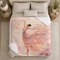 thumbnail image 5 of Artistic Pattern, Festive Holiday Scene, Warm Flannel Blanket for Living Room and Family Room with Detailed Artwork, Art Lovers Christmas Gift, Festive Home Decor, 5 of 9