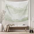 thumbnail image 5 of Sage Green Ombre Mountain Tapestry for Bedroom Wall Hanging Tapestry, Nature Abstract Art Marble Ceiling Backdrop Tapestries Poster Blanket Wall Decor for Teens Room Living Room Dorm 39" x 59", 5 of 8