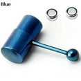 thumbnail image 3 of Bijou Perçage Corporel Vibrant en Forme de Marteau Punk Cool Unisexe, 3 of 8