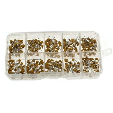 

300PCS Electrolytic Capacitor Kit for DIY Electronics High Precision Stability for Hobbyists and Professionals